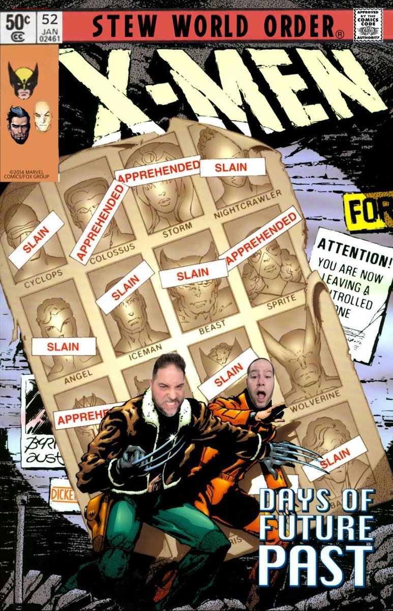 ArguingWMyself's tweet photo. From the pages to the screen, now to your ears, Stew of @SWOProductions & I talk X-Men: Days of Future Past. So, what did we think…? Come on, you know how to find out. Follow the link!
#xmen #daysoffuturepast #podcasting #the4colorcampaign
#comicbookadaptions https://t.co/PL7LEvQYb7