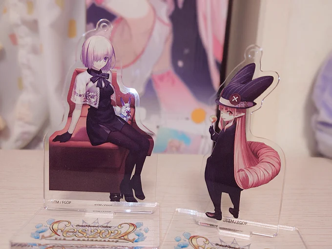 おそろいアクスタほんとにたすかる 