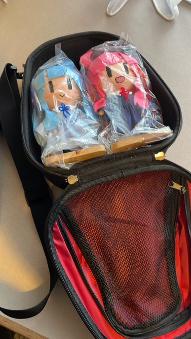 タンクバッグに実にいい感じに収まるじやないか。これなら安心してバイクで運べるよ(◜ᴗ◝ ) 