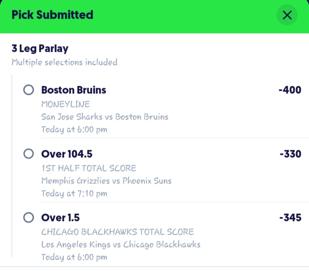 VespaProps's tweet photo. Light collab with @InfiniteParlay 

#gamblingtwitter #prizepicks #UnderdogFantasy #fliff #fanduel #bovada https://t.co/NOcGI3zCJ4