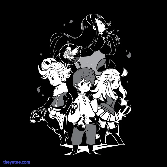 Sometimes a party is four adventurers and a fairy… Designed by   