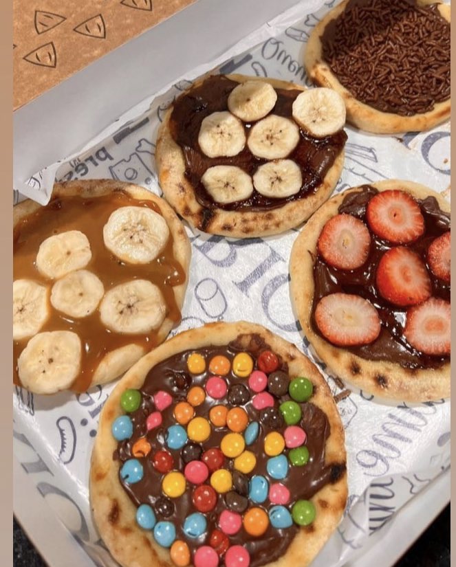 Que negócio gostoso …. Obrigada @bellaesfiha 😋 salvando meu@domingo com doce 💓