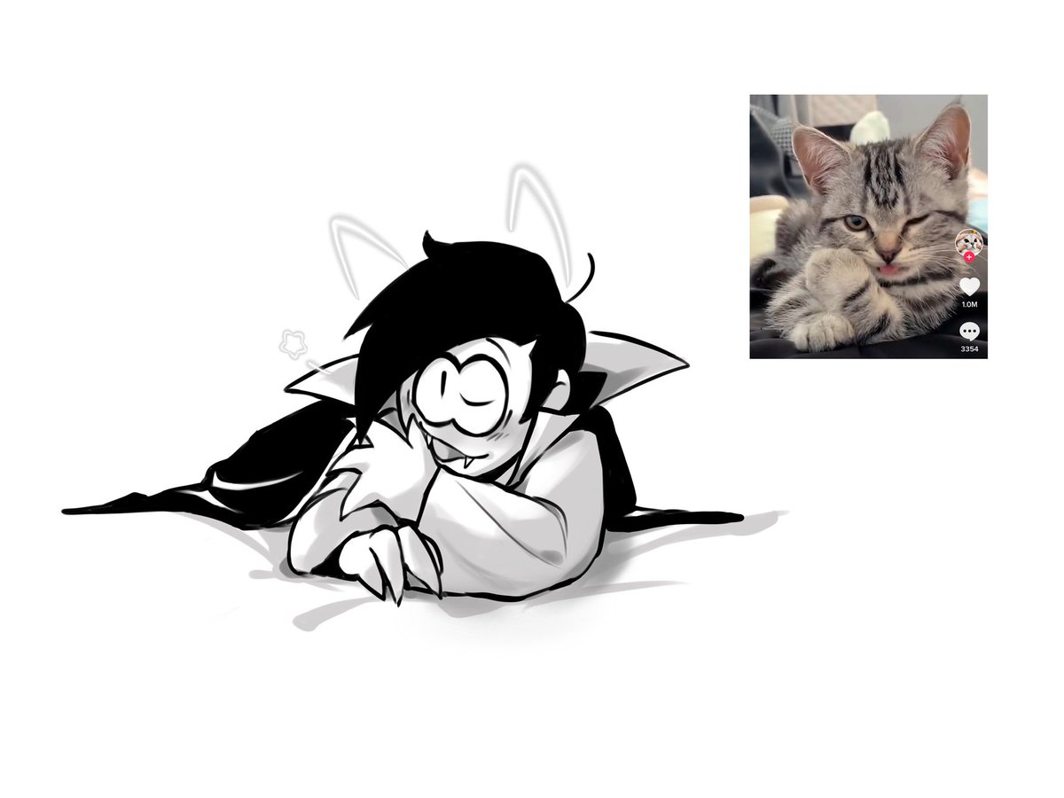 LittleK1412's tweet photo. Cat (＊￣︶￣＊) (just some of my doodles uwu 

#spookymonth 
#kevinxstreber 
#candybats https://t.co/TW1Pt8GhjR