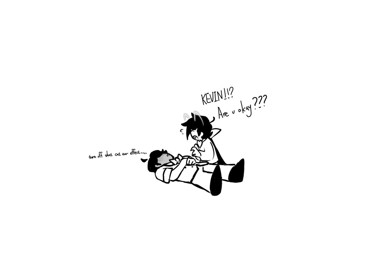 LittleK1412's tweet photo. Cat (＊￣︶￣＊) (just some of my doodles uwu 

#spookymonth 
#kevinxstreber 
#candybats https://t.co/TW1Pt8GhjR
