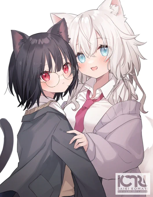 けも耳とかツノがすき#オリキャラは性癖の見本市 