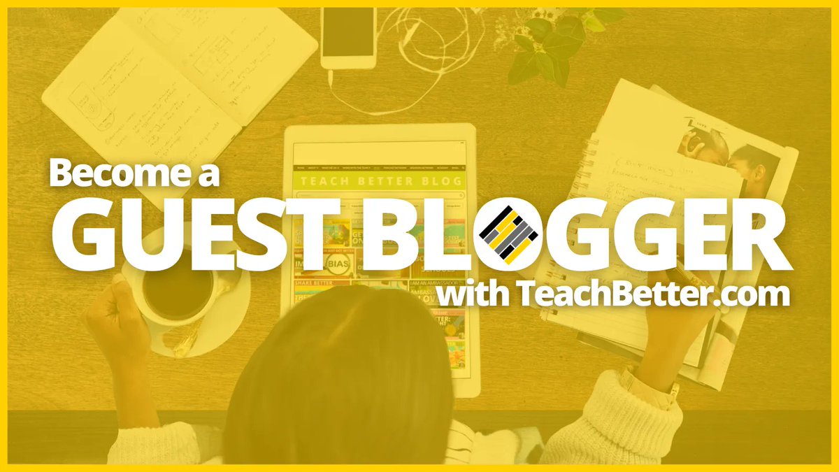 teachbetterteam's tweet photo. Have you ever considered becoming a #TeachBetterTeam guest blogger? Be sure to click the link now to join our awesome blog team: guest blogging! https://t.co/bsA4KOkiFF #TeachBetter #TeachBetterBlog #EduBlog https://t.co/hWLzMVGXK9