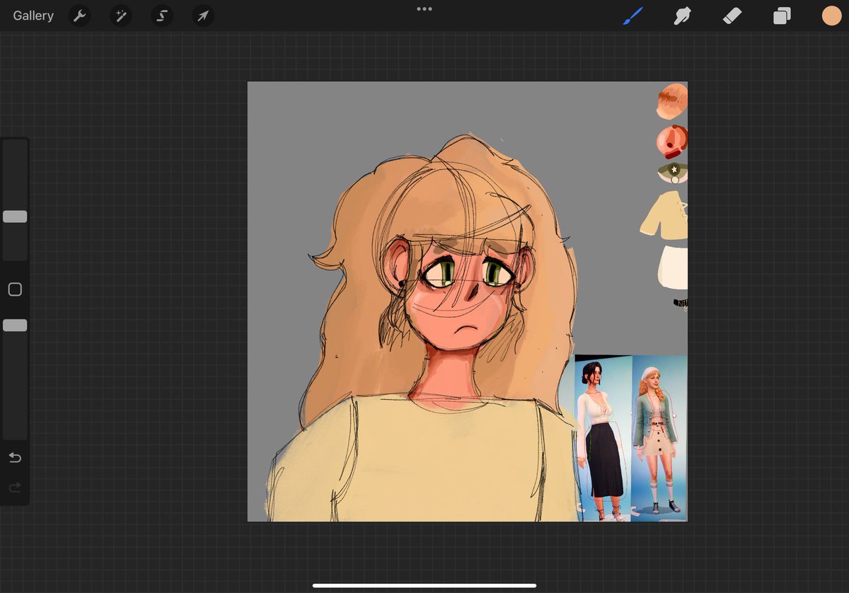 KRISGACHANSFW's tweet photo. Quick sketch. Point out what I like and what I don’t like about it and then fix it. https://t.co/uBeBs484pd