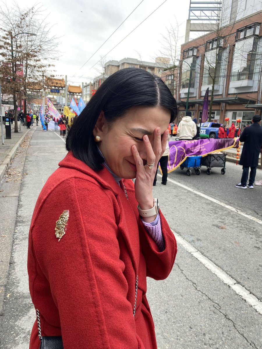 Earlier today… I feel lucky❤️🐧 #CNY