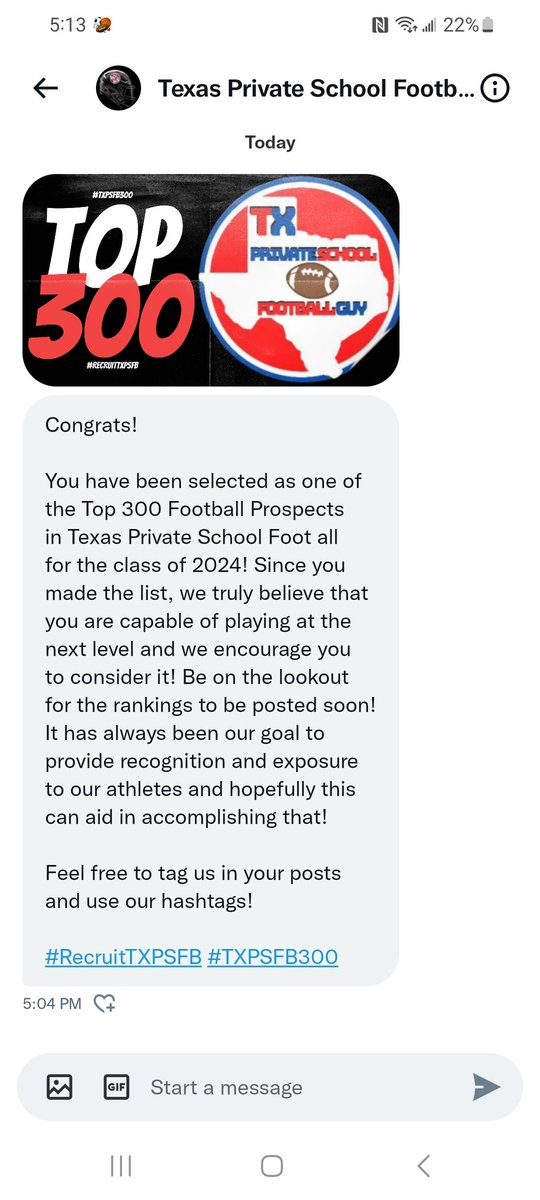 Blessed #recruitTXPSFB @CCSRecruitingFB @CoachMCScott ..@SAOcoachG @CoachJoshLynn @coachWarnerRB @Coach_JW3 @FozzyWhitt @CoachDaveAranda @CoachTraylor @__CoachMorris @Coach_Griffin_ @i_am_jg6 @GJKinne @Coach_Killough @Kennyhill13 @coach_cristobal