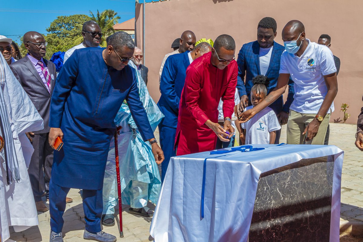 SharabGambia's tweet photo. GRAND OPENING CEREMONY OF SHARAB'S NEW HOSPITAL BUILDING.

On Saturday 21st H.E President Adama Barrow, Represented by Hon. Ousman Bah Officially Opened and Unveiled Sharab Hospital's Annex Building. https://t.co/Jrob8j32fa