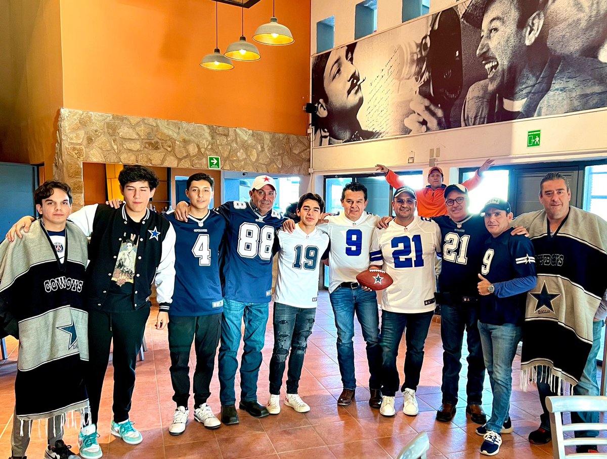 #NFLPlayoffsEnTUDN  Lista Nacion Nación Cowboys🤠