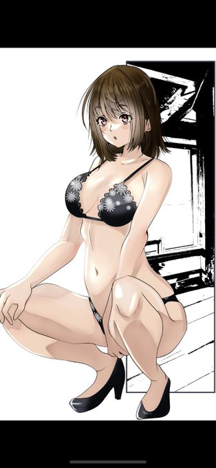 「1girl black panties」 illustration images(Latest)