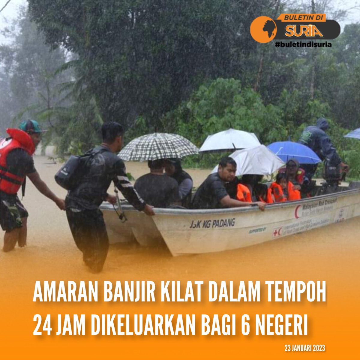 Suria Malaysia on Twitter "Pusat Ramalan dan Amaran Banjir Negara