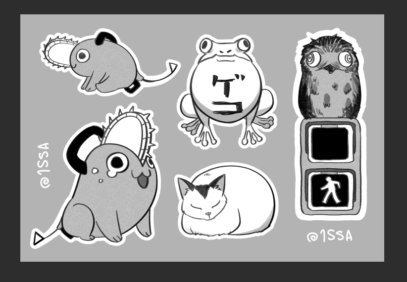 Hello! My shop is open from 1-22 to 2-24 with some new merch and 40-50% off on all old products (no code needed)
https://t.co/BkMdtz3wwd