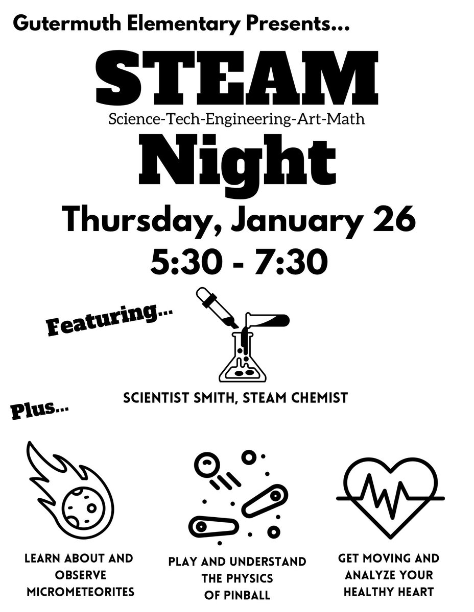 cindy_hundley's tweet photo. Hope to see all of the ⁦@GutermuthES⁩ students and families there! https://t.co/3TVQiOdVqx