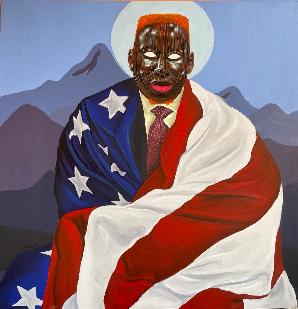 Title: Far from home
They said the grass is greener but home wasn’t greener. It was of thorns and obstacles trying to break us. After experiencing a new home, home feels better and hopeful even after been far from home.
#blackamerica #home #black #blackwork #america #NFT