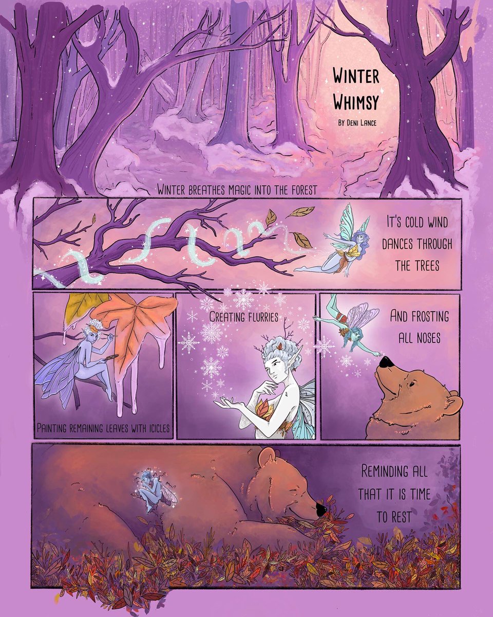 Hey_Its_Deni's tweet photo. So grateful that I got to be apart of @ClevelandScene ‘s comic issue this month! #ComicArt #clevelandartist https://t.co/vlEncBJbky