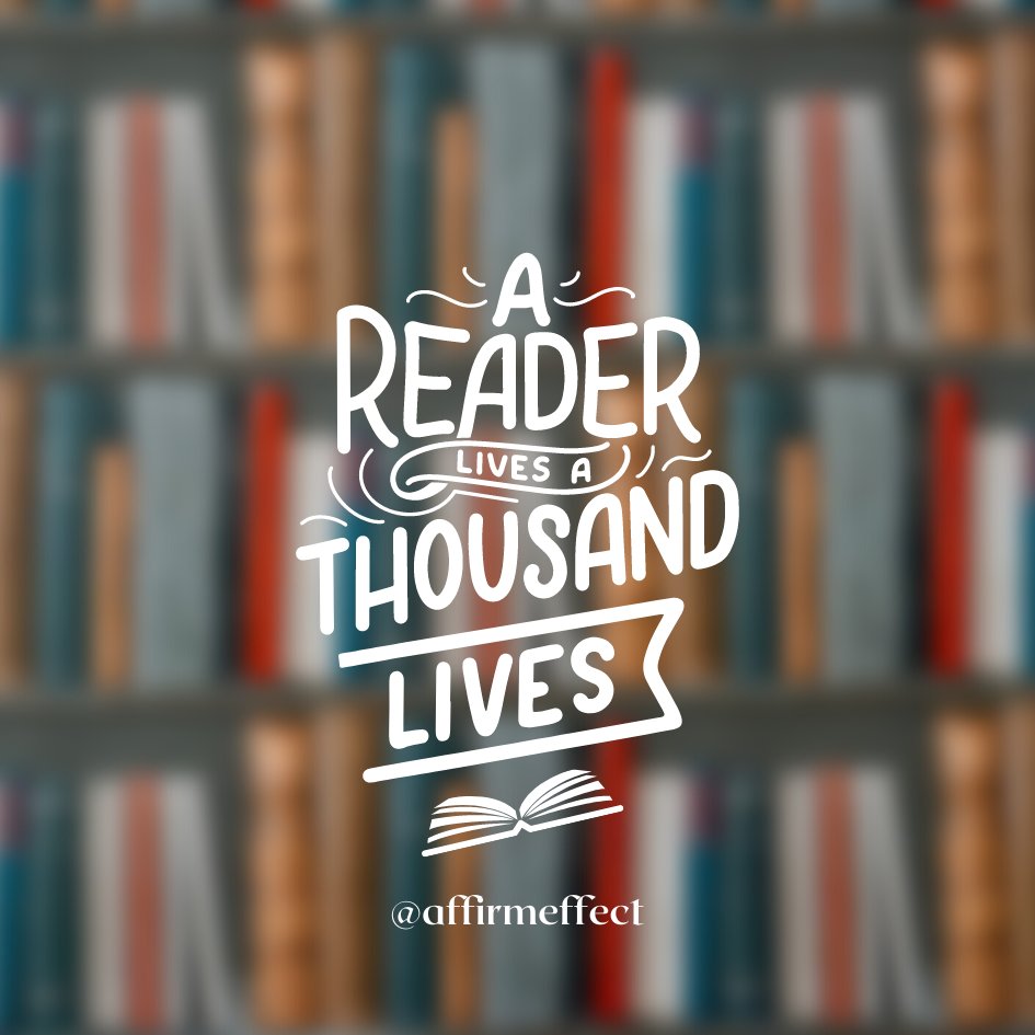 affirmeffect's tweet photo. Reading is not just a way to pass time, it's a way to expand your mind and open up new worlds. Embrace the power of reading and watch your life transform #reading #affirmation #mindexpansion https://t.co/2UMtR0OLHA