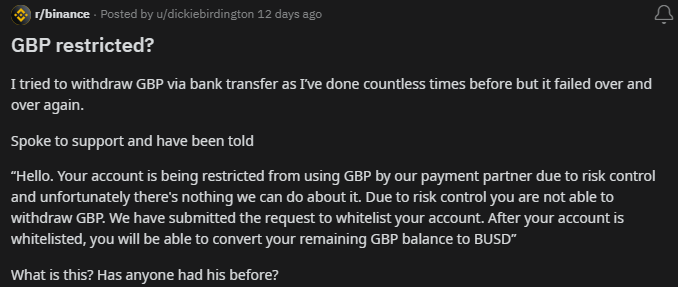 ParrotCapital's tweet photo. #Binance. Banking. Blowups. 💣

Get ready for a firestorm on Monday. 🔥

Too bad nobody warned you. 🦜 https://t.co/DNplzadChu