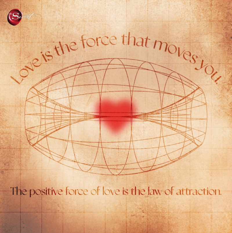thesecret's tweet photo. Love is the force that moves you. The positive force of love is the law of attraction. Give love through your good feelings and what you want will appear! Use the force of love with The Secret Super App. You can download it here for free: https://t.co/d89H4HOQrV https://t.co/rLJORHVOr7