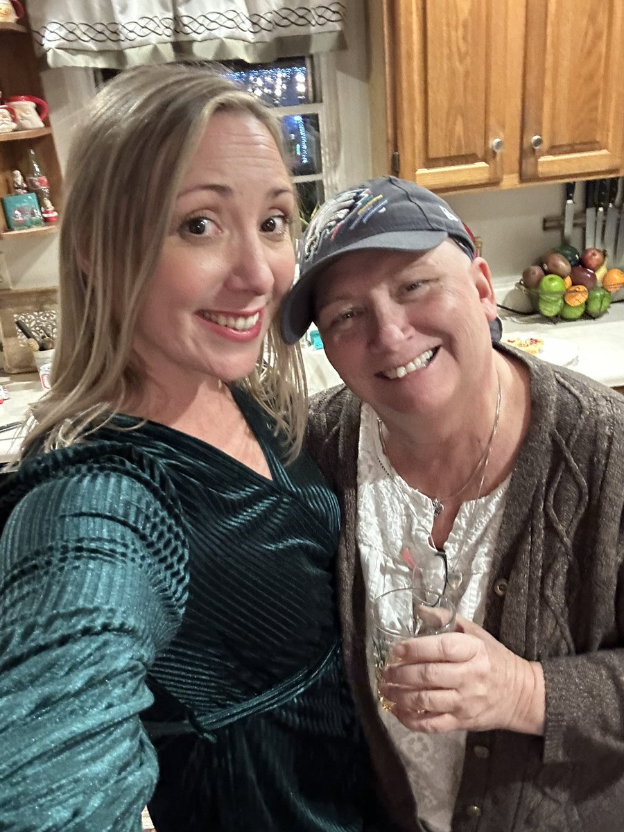 LadyStang1's tweet photo. @AdamRichman Here’s my and my BFF who is currently going through cancer treatments but is kicking cancer’s ass ❤️ https://t.co/ygU8kewUv5