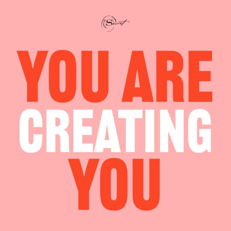 You are the creator, and you are creating the creation of You on this planet.