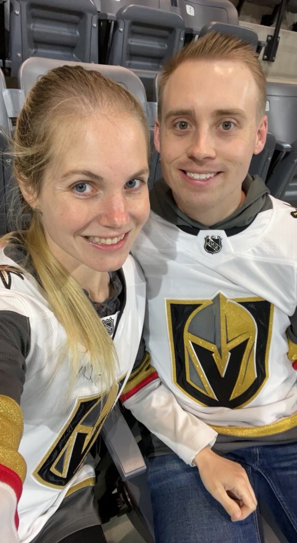 JAnderson9505's tweet photo. @GoldenKnights Checking in from section 107. #VegasBorn https://t.co/FCckGYh1oR