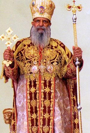 NegedeYehuda's tweet photo. Abiy Ahmed Ali is hell-bent on destroying the Ethiopian Orthodox Tewahedo Church. This is the time to unconditionally stand with our Patriarch,His Holiness Abuna Mathias I, Sixth Patriarch and Catholicos of Ethiopia, Archbishop of Axum and Ichege of the See of Saint Taklehaimanot https://t.co/eyvjeyJvja