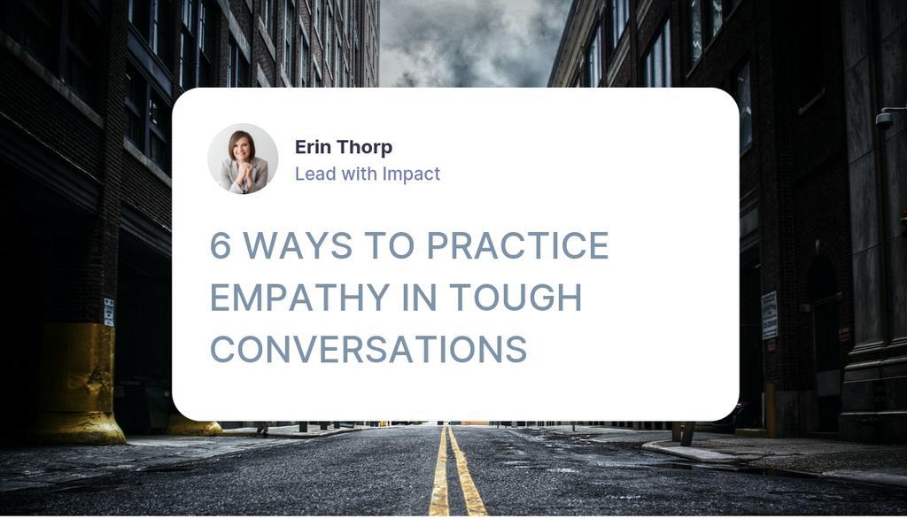 State clearly and directly what it is you expect from them going forward and why this expectation is important to them personally and the team.

Read more 👉 lttr.ai/wNkq

#EmpathyInLeadership #LeadershipSkills #LeadershipCoaching