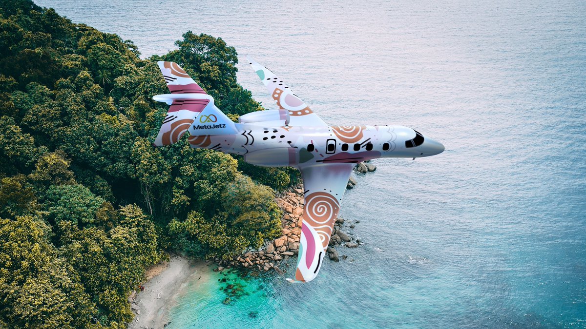 MetajetzProject's tweet photo. Make a statement with our one-of-a-kind NFT jets.
#NFTJets #JetOwnership #LuxuryTravel #ExclusiveAccess https://t.co/32zwhwTWzx