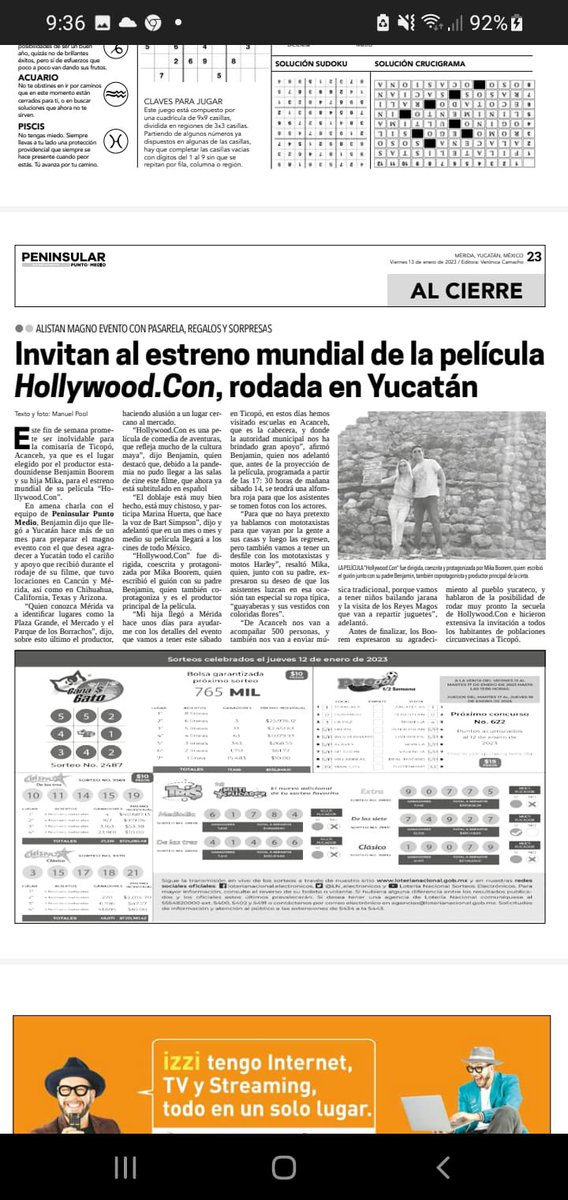 Hollywood.con pelicula en Yucatan #hollywooddotcon #hollywoodcon #mikaboorem