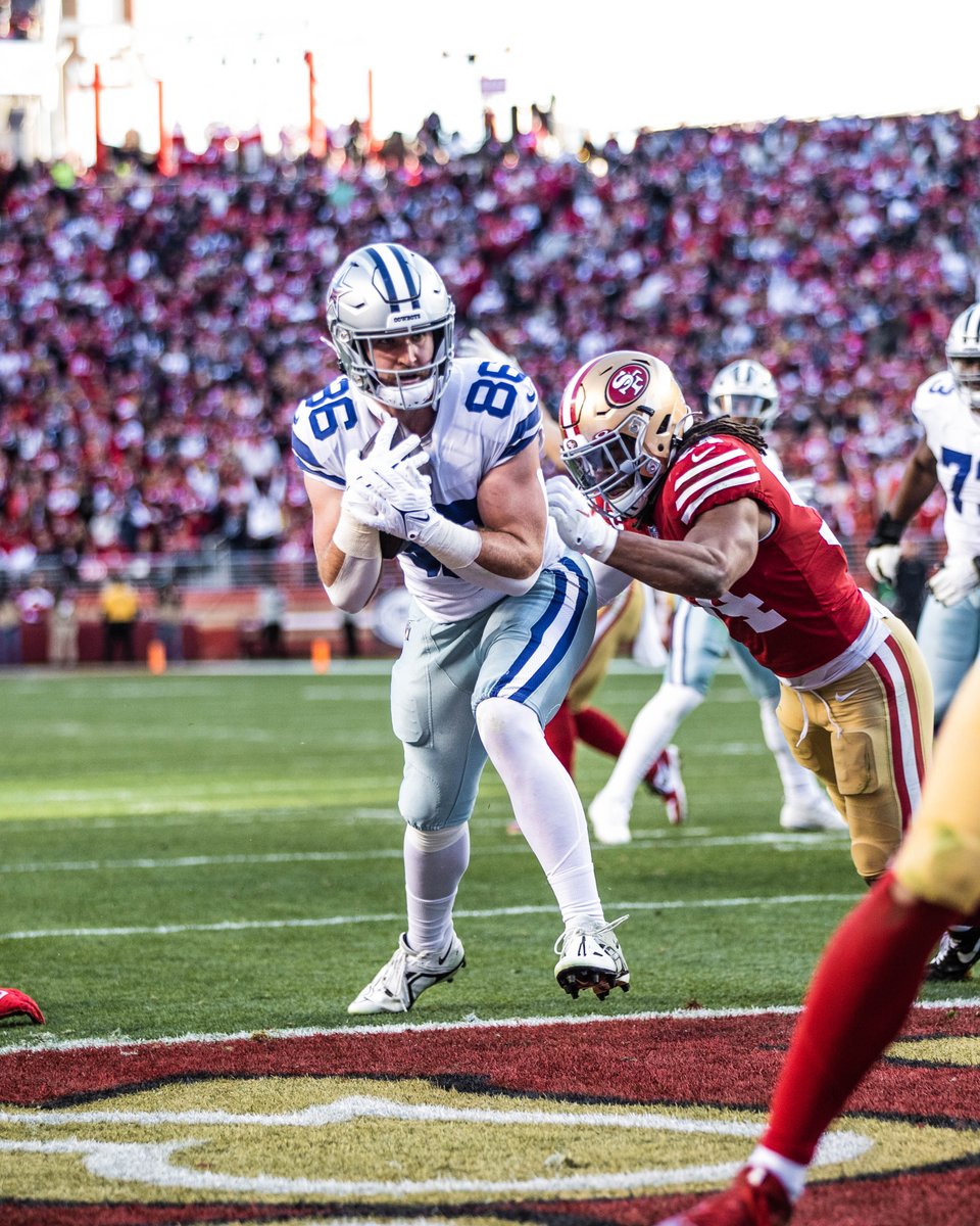 dallascowboys's tweet image. TOUCHDOWN @BinghamBaller9! 🙌

#DALvsSF | #NFLPlayoffs | #DallasCowboys