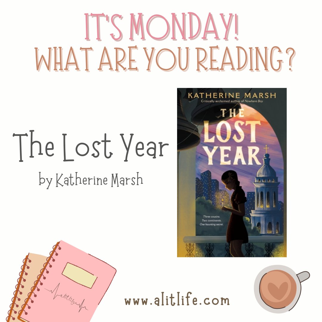 It's Monday! What are you reading?

I'm finishing The Lost Year by Katherine Marsh and I do not yet have the words to accurately capture what's inside my reading heart right now. 

I'm still reeling. 

#ALitLife
#IMWAYR
#TheLostYear