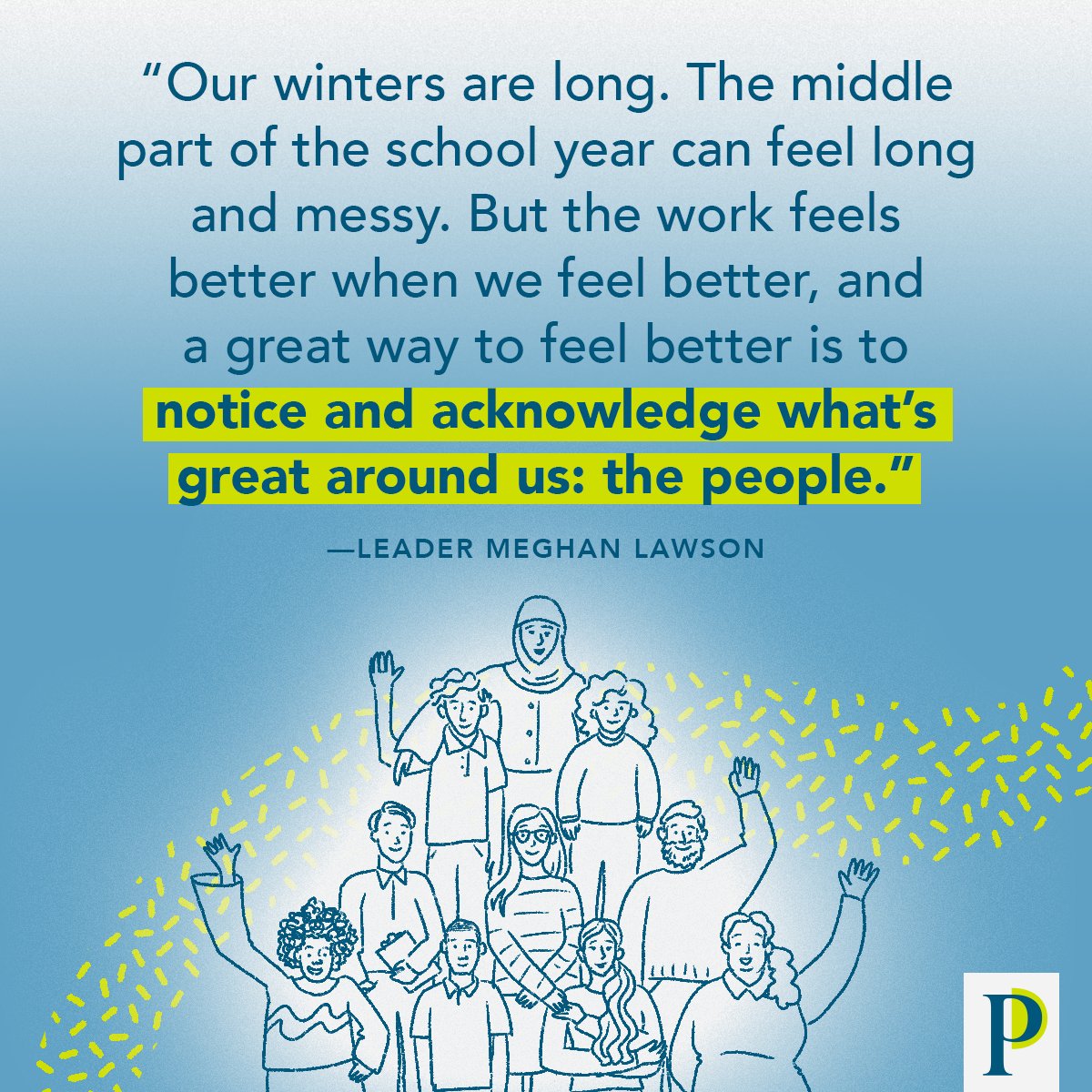 ❄️ ❄️ ❄️ Inspiration to take the chill out of winter, via leader <a href="/Meghan_Lawson/">Meghan Lawson</a>.