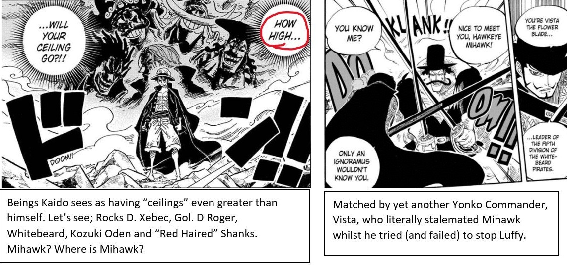 One Piece-'Hawk Eyes' Mihawk vs Whitebeard on Make a GIF