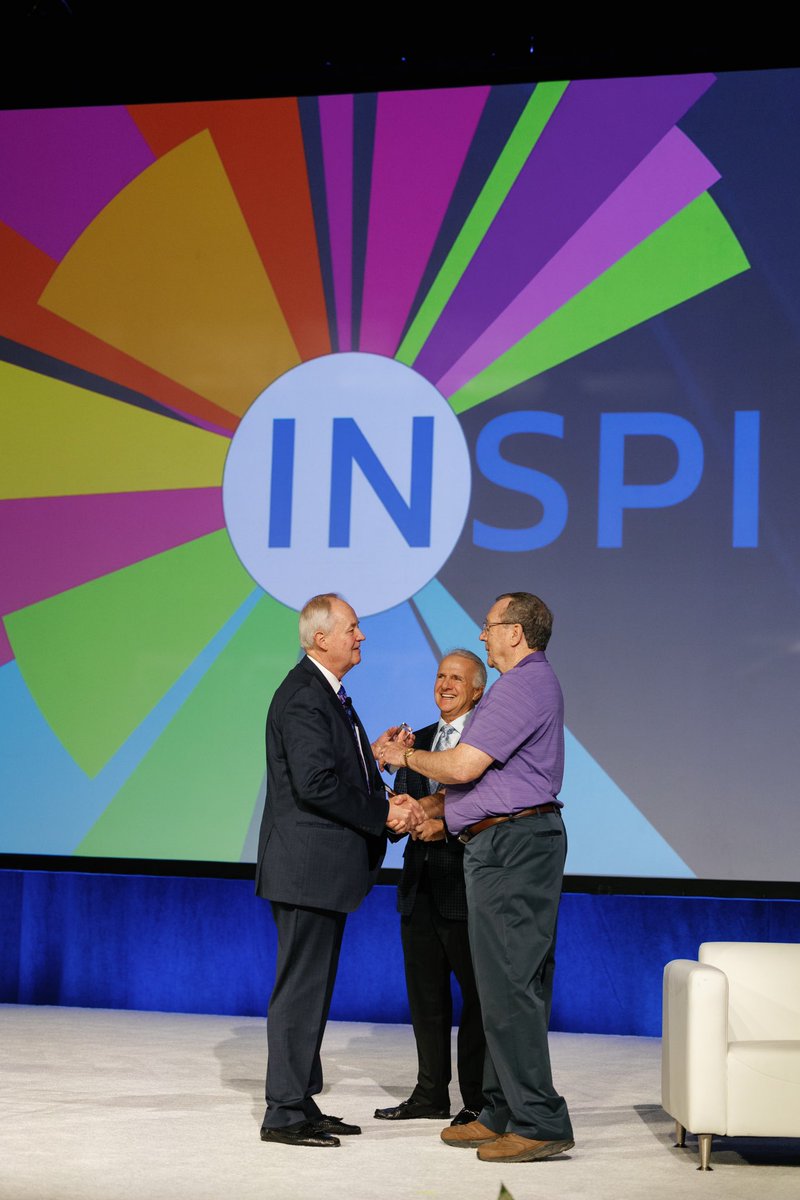 dairyidfa's tweet image. IDFA is pleased to honor Jim Sartori, chairman and former CEO of Sartori Company, and Larry Webster, former CEO of Upstate Niagara Cooperative, with the IDFA Laureate Award! #DairyForum  idfa.org/news/jim-sarto…