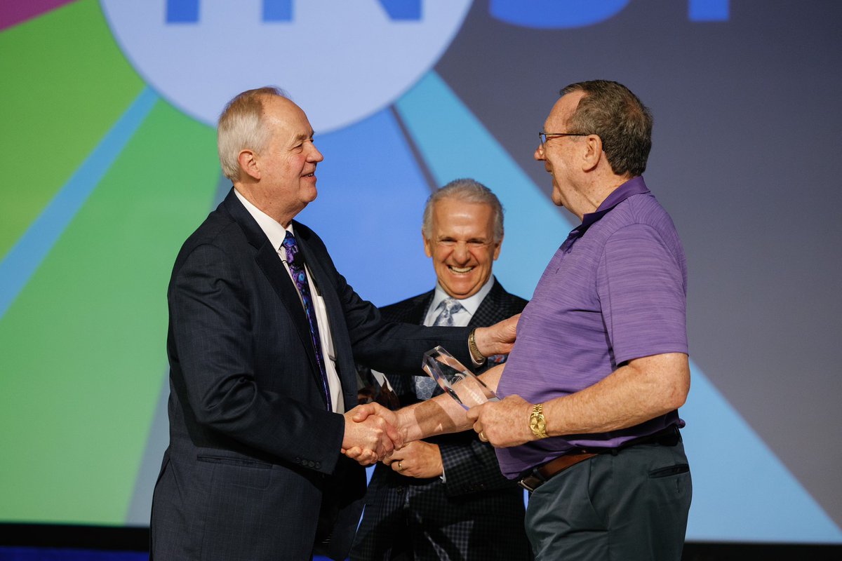 dairyidfa's tweet image. IDFA is pleased to honor Jim Sartori, chairman and former CEO of Sartori Company, and Larry Webster, former CEO of Upstate Niagara Cooperative, with the IDFA Laureate Award! #DairyForum  idfa.org/news/jim-sarto…
