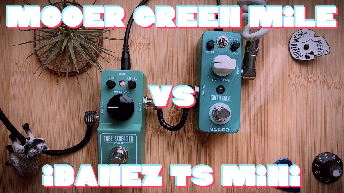 mon9star's tweet photo. 🌱작은 초록 드라이브 배틀🧨
Ibanez TS mini VS Mooer Green Mile
https://t.co/gskHh6PtsA
#tsmini #mooer #tubescreamer https://t.co/gIn6jXOBel