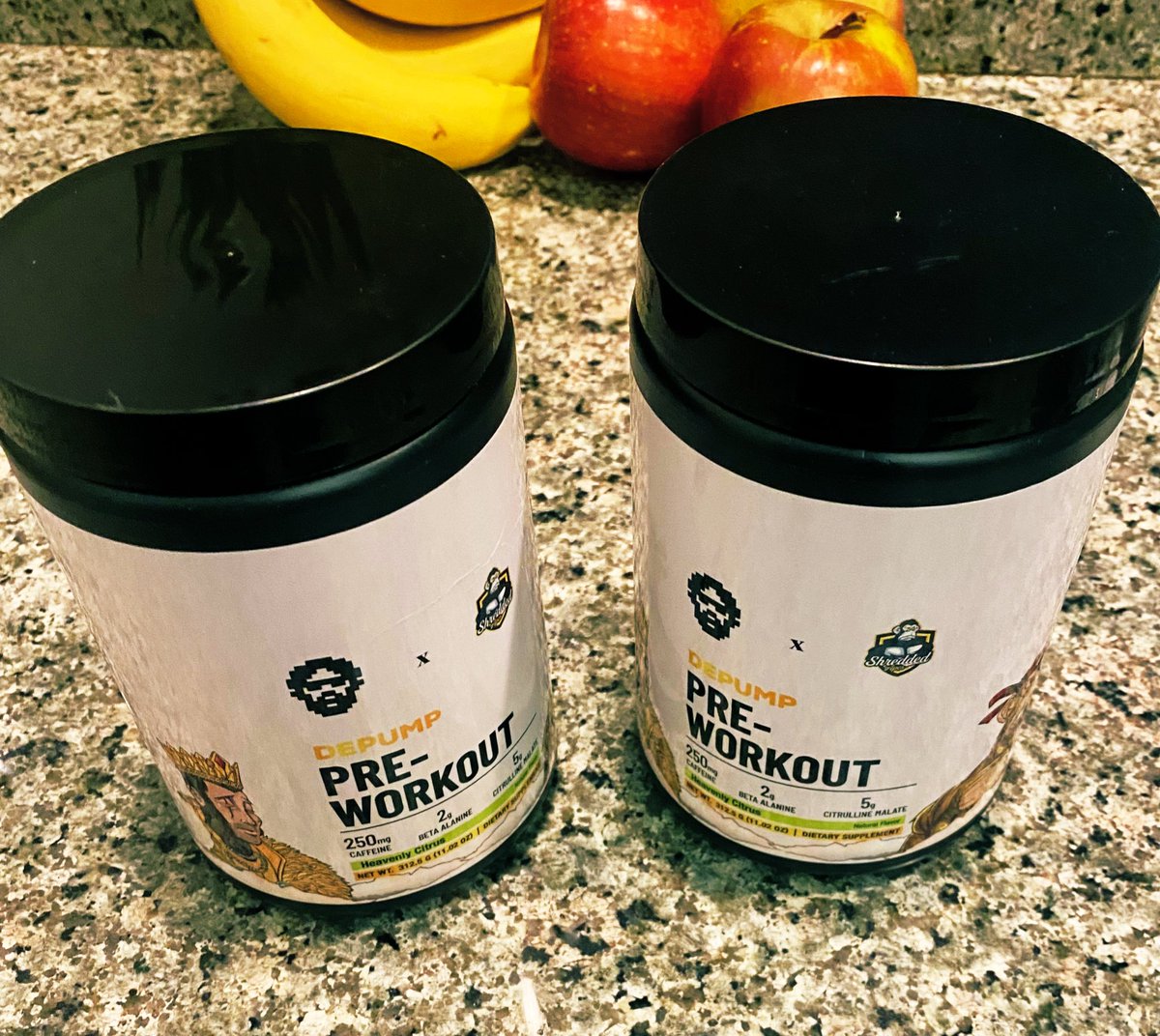 Shoutout to my friend <a href="/StepnVegas/">ShredInVegas</a> for the hookup 🫡 

The <a href="/ShreddedApes/">Shredded Apes</a> x <a href="/DeGodsNFT/">DeGods</a> Pre-Workout is my all time favorite 🦾