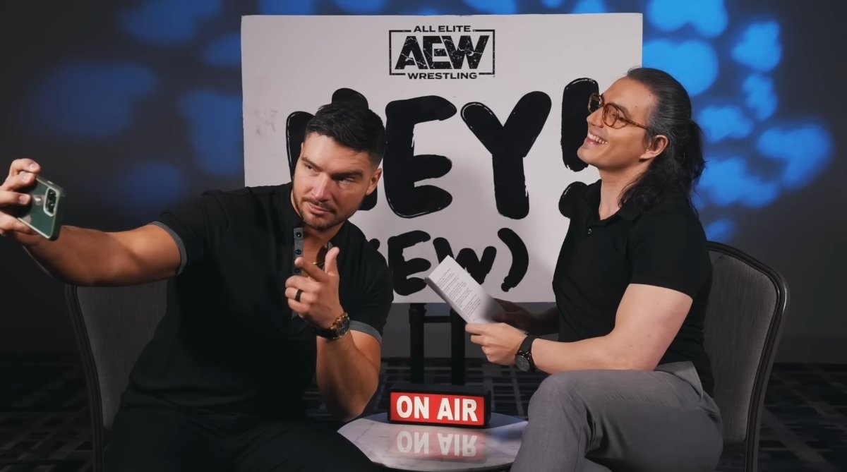 BigDre2374's tweet image. This was ultimately one the best &amp;amp; funniest Hey Ew Episode of all time , i was non-stop uncontrollably laughing throughout this whole episode 😂😂. Ethan Page should be ask to another episode of Hey Ew w/ RJ city.  

@OfficialEGO &amp;amp; @RJCity1 are the best 
#heyEw #Egomaniacs
