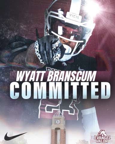 100% committed! I would like to thank everyone that helped me get where I am! <a href="/HornetTouchdown/">Hilldale Football</a> <a href="/Evangel_FB/">Evangel Football</a> <a href="/CoachHepola/">Chuck Hepola</a> <a href="/CoachJDeSoto/">Jeremy DeSoto</a>