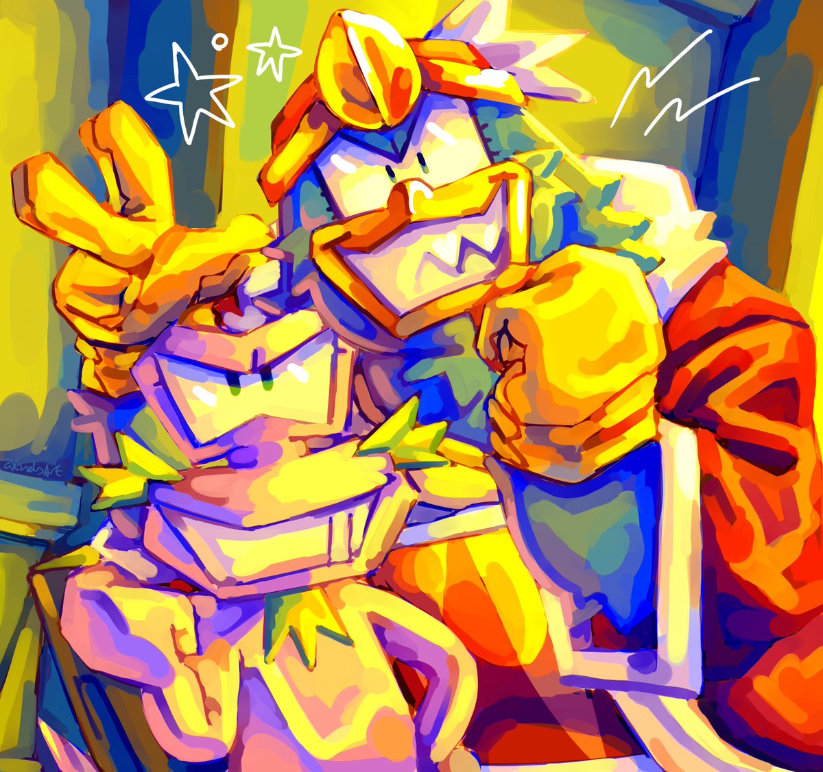 「selfie taken 10 seconds before tomfooler」|end 💥 eyestrain ⚠️NEW comms 📌のイラスト