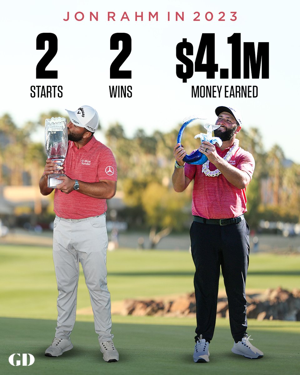 Golf Digest on Twitter "Undefeated in 2023. 🏆🏆"