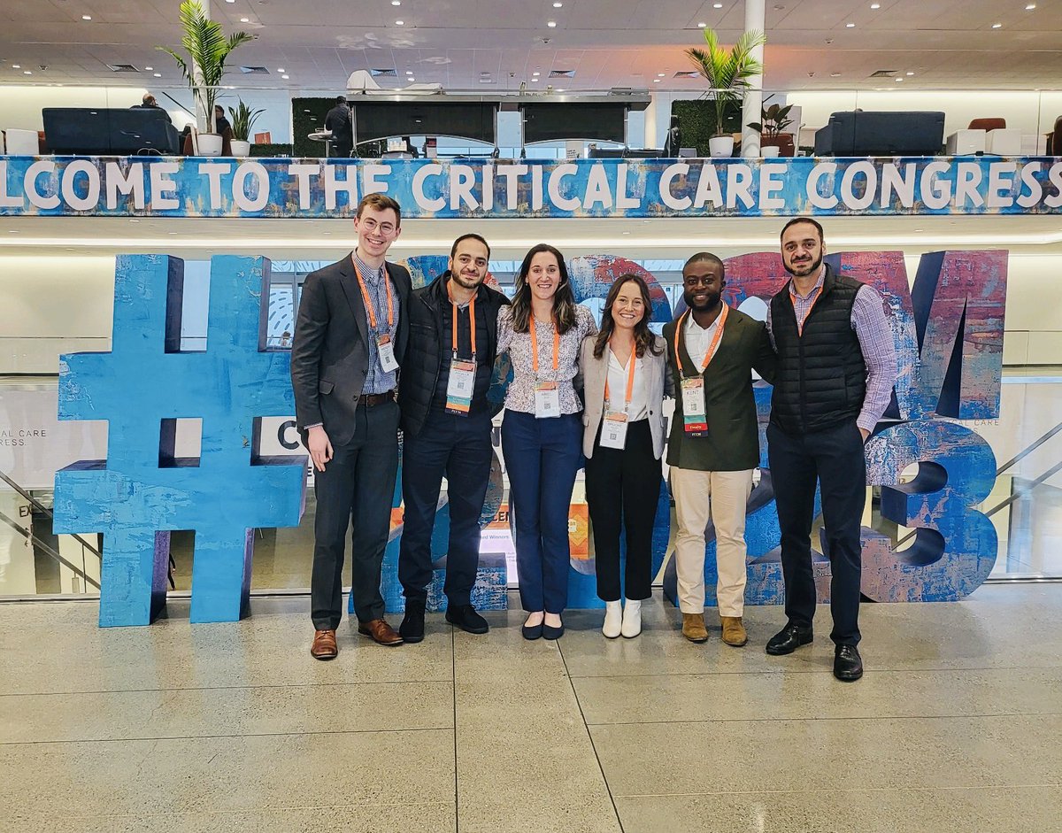 There is no denying that the BEST part of this conference has been reconnecting with so many colleagues & friends and tuning into all the amazing #PharmICU sessions!#SCCM2023 #SCCMSoMe @AJWPharm @Mahmoudtweets @tigernole13