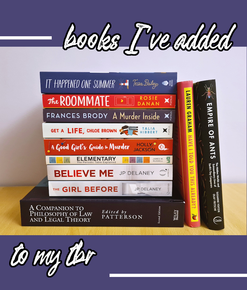 Books I've added to my tbr - first blog post of the year! victoriaaustin.co.uk/blog/2023/01/2… #bookbloggers #lbloggers #bloggerstribe #theblognetwork #thegirlgang #theclqrt #beechat #cosybloggersclub