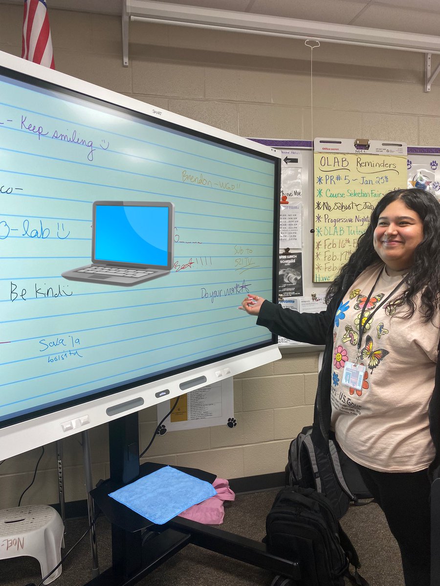 RPHS_OLAB's tweet photo. #PositiveVibes and #FridayFun in #OLAB with the new #SMART #InteractiveBoards! ๐Sometimes a small break is what we all need! ๐ปโจ https://t.co/83ridXb2GY