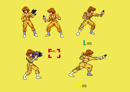 Nico_1805_'s tweet photo. Collection of all my pixelart of April O'Neil https://t.co/O9NY7lcdrX