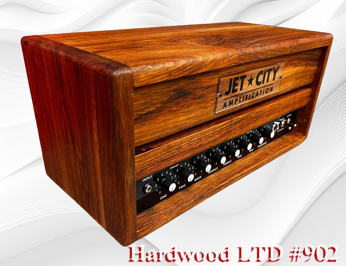 Check out the new Brazilian Cherry hardwood cabinet at jetcitycustom.com