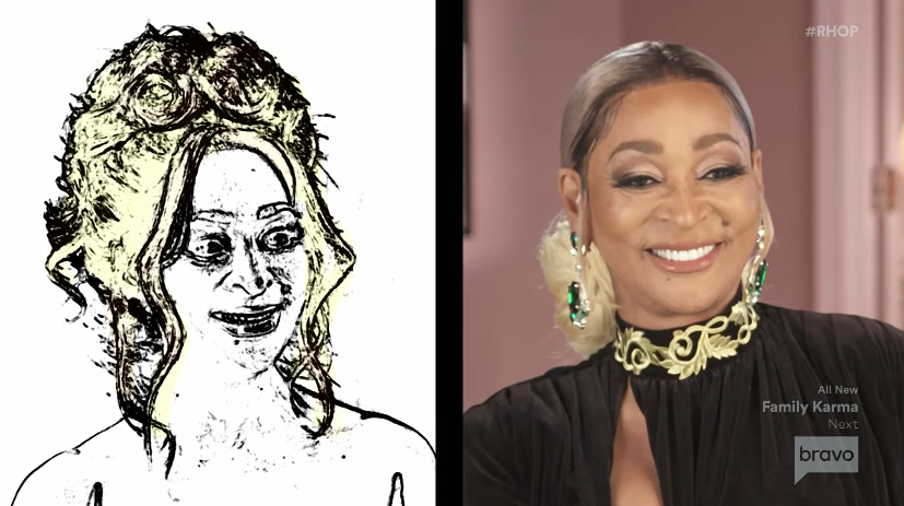 The #RHOP Editors are out of pocket for this. I am screaming!