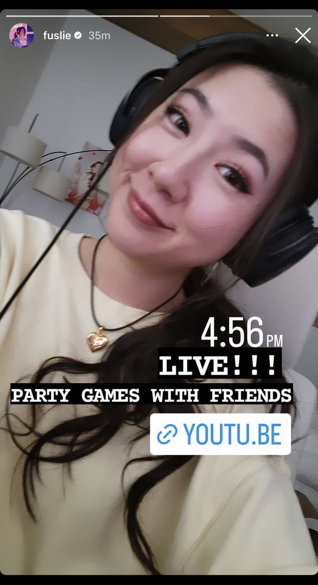 fuslie updates 🎶 on Twitter: "Leslie posted on her Instagram story